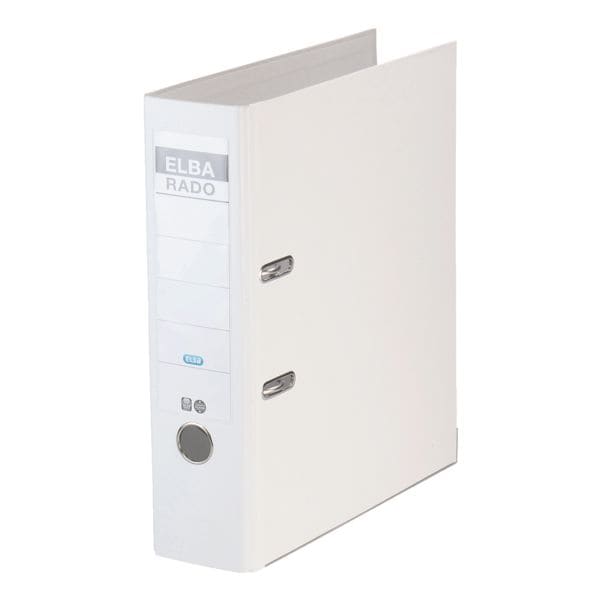 Elba Ordner »rado brillant« 10002261 breit weiß, 8x31.8x28.5 cm