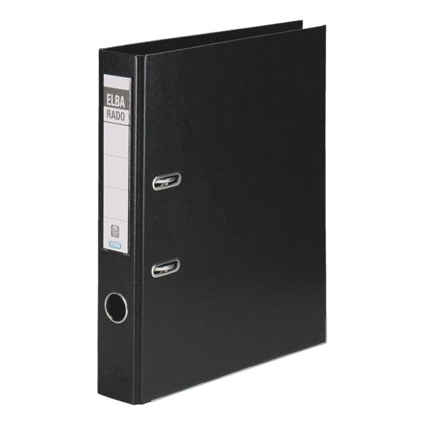 Elba Ordner »rado-plast« 10002262 schmal schwarz, 5x31.8x28.5 cm