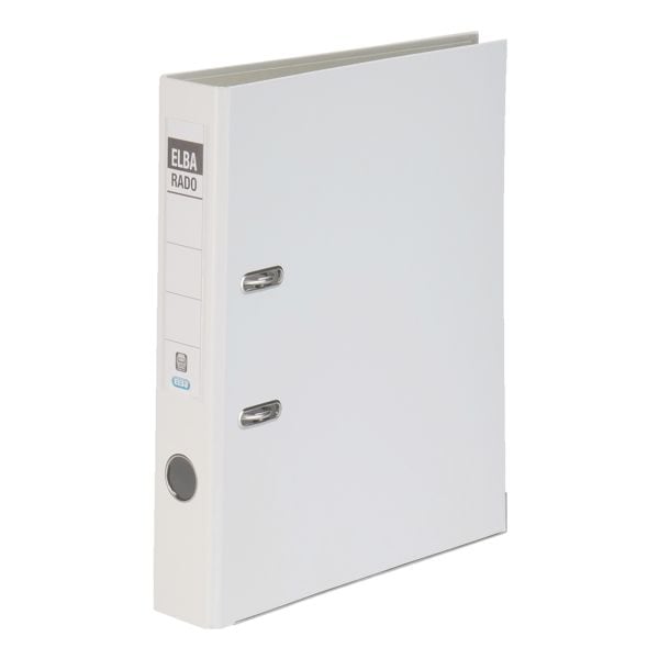 Elba Ordner »rado-plast« 10002262 schmal weiß, 5x31.8x28.5 cm