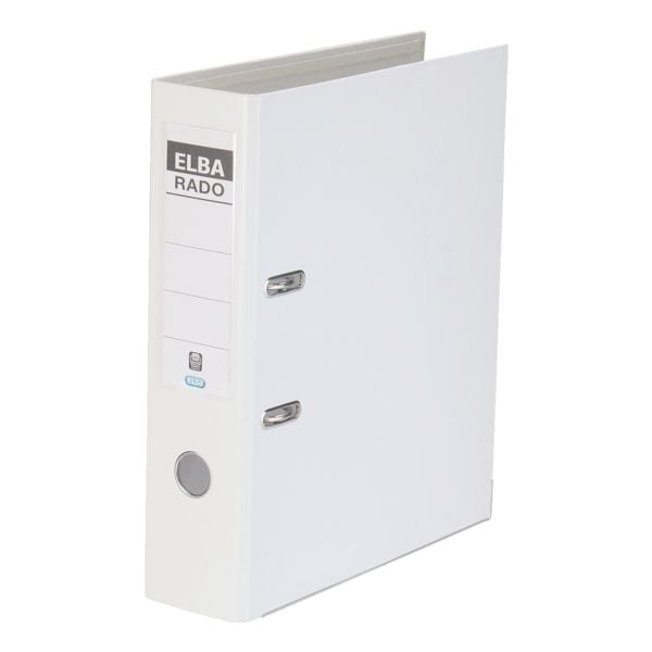 Elba Ordner »rado-plast« 1000226 breit weiß, 8x31.8x28.5 cm