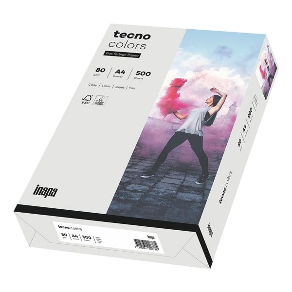 tecno Farbige Papiere »tecno Colors« grau
