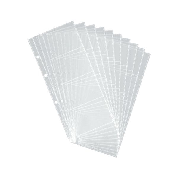 Durable Ersatzhüllen für Visitenkartenmappe mit Ringmechanik »Visifix« transparent, 11x24.5 cm