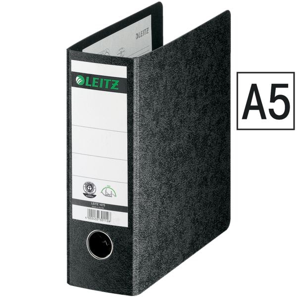 Leitz Ordner »1075« schwarz, 7.7x22.8x21.5 cm