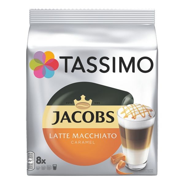 Tassimo Kaffee-Discs » Jacobs Latte Macchiato Caramel« braun