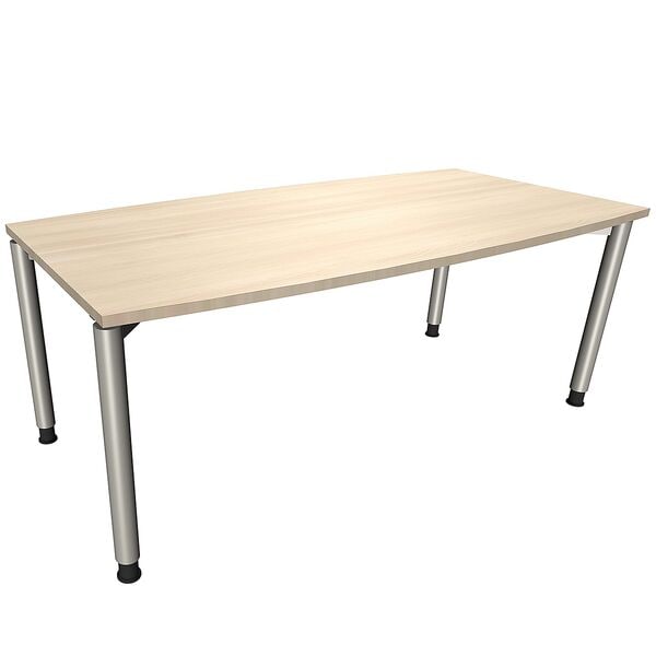 fm Büromöbel Konferenztisch »Fastline« 180 cm braun, 180x80 cm