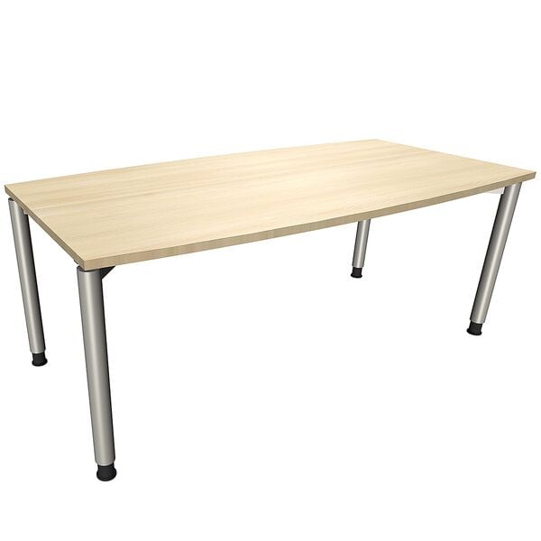 fm Büromöbel Konferenztisch »Fastline« 180 cm königsahorn, 180x80 cm