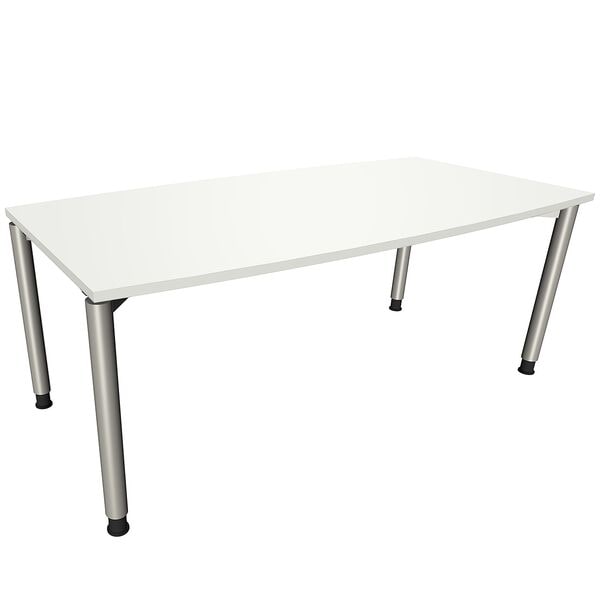 fm Büromöbel Konferenztisch »Fastline« 180 cm weiß, 180x80 cm