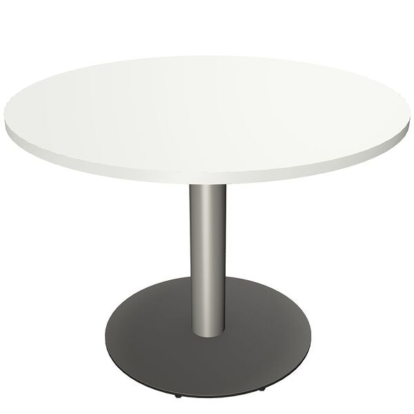 fm Büromöbel Konferenztisch »Fastline« 100 cm weiß, 100 cm