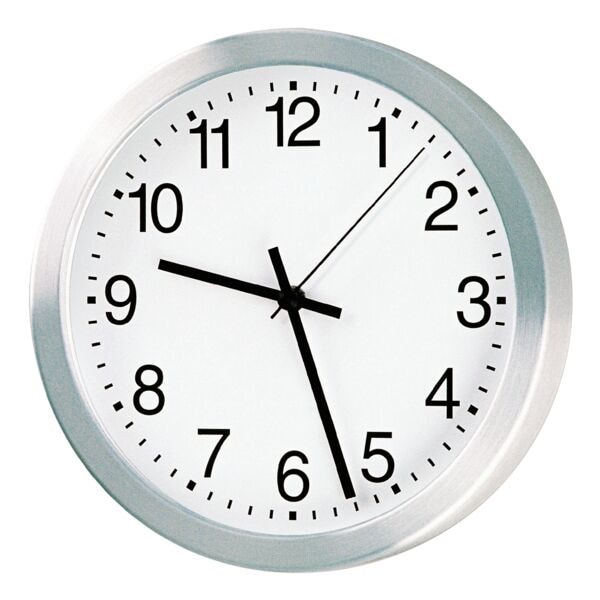 Peweta Uhren Funk-Wanduhr 51.017.515 Ø 50 cm grau, 50 cm