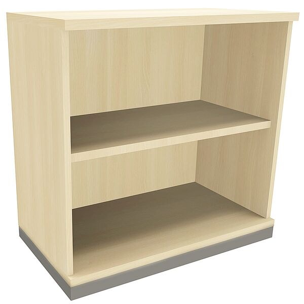 fm Büromöbel Aktenregal »Oldenburg« 2 OH 80 cm königsahorn, 80x78.1x44.2 cm