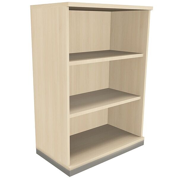 fm Büromöbel Aktenregal »Oldenburg« 3 OH 80 cm braun, 80x113.3x44.2 cm