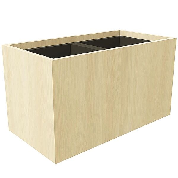 fm Büromöbel Pflanzengefäß »Oldenburg« 73,1/40 cm königsahorn, 73.1 cm