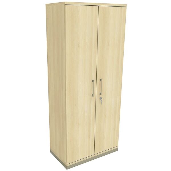 fm Büromöbel Aktenschrank abschließbar für 5 Ordnerhöhen Breite 80 cm »Oldenburg« königsahorn, 80x186.9x44.2 cm
