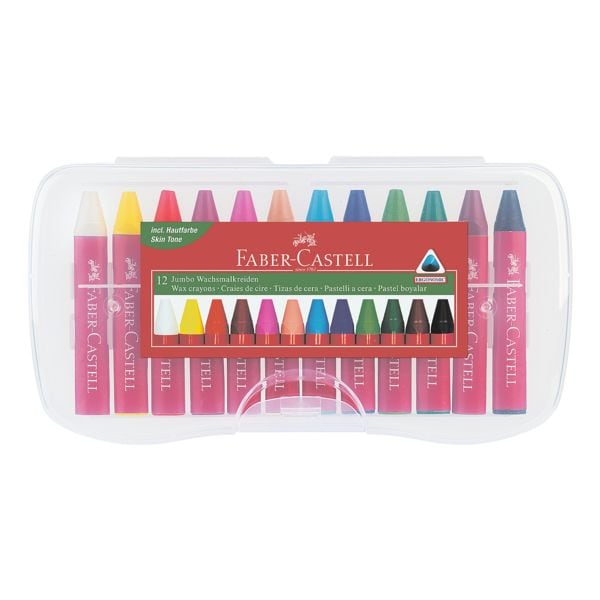 Faber-Castell (Schule) Wachsmalkreidenbox »Jumbo«