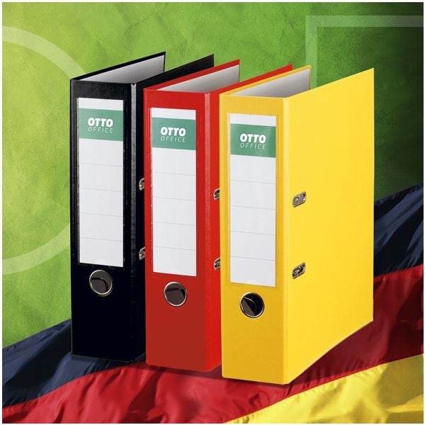 OTTO Office 3x Ordner »Exclusive I« schwarz, 8x32x28.5 cm