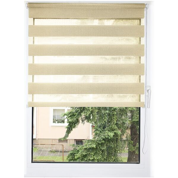 Büscher Sunlines Doppelrollo gold, 70x160 cm