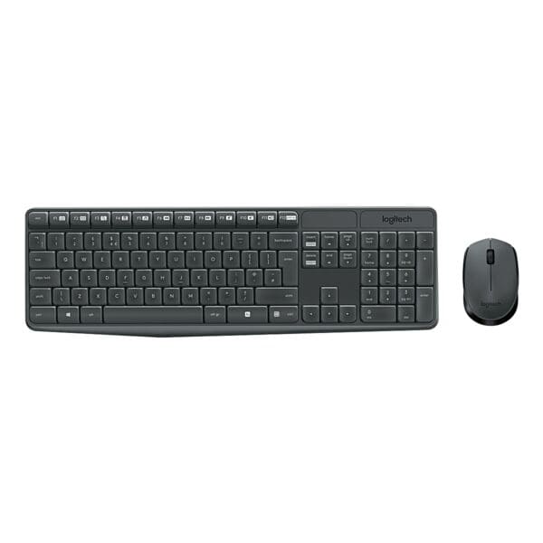 Logitech Kabelloses Desktop-Set »MK235« grau
