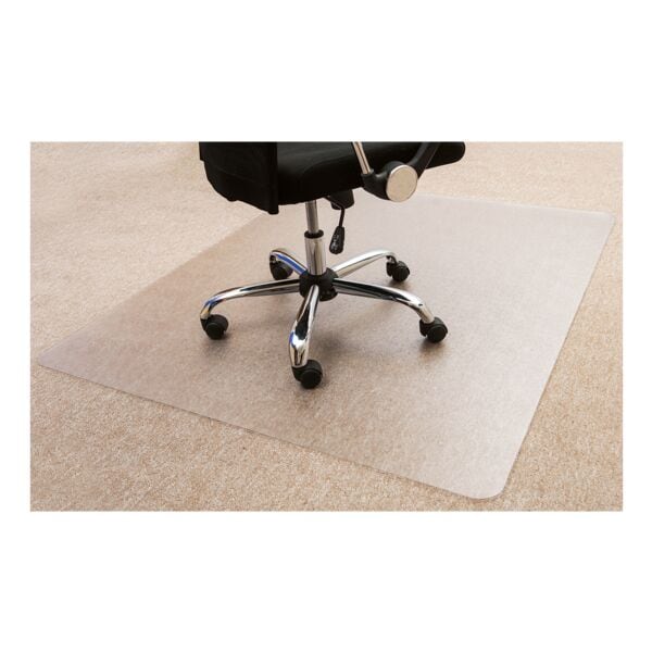 OTTO Office Budget Bodenschutzmatte 116x130 cm, rechteckig, für Teppichboden transparent, 116 cm