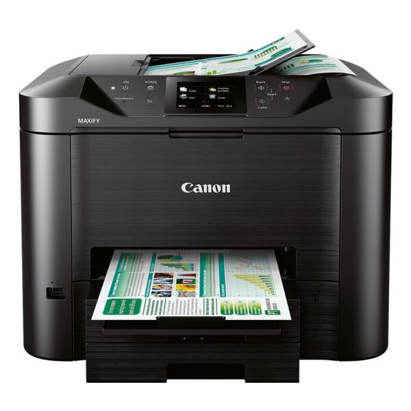 Canon Multifunktionsdrucker »MAXIFY MB5450« schwarz, 46.3x35.1x45.9 cm