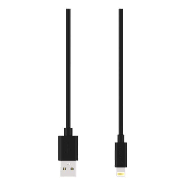 Xlayer Ladekabel »Premium« USB-A to Lightning 1,20 m schwarz