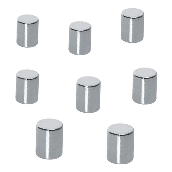 Sigel 8er-Set Neodym Magnete »Zylinder« B3103 silber, 1 cm