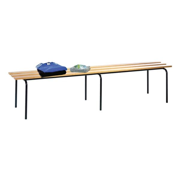 CP Sitzbank 2 m, komplett montiert braun, 200x46x46 cm