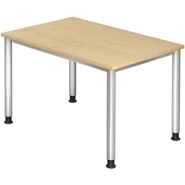 OTTO Office Premium Schreibtisch »Otto Office Line IV« 120 cm braun, 120x76x80 cm
