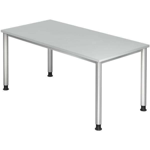 OTTO Office Premium Schreibtisch »Otto Office Line IV« 160 cm grau, 160x76x80 cm