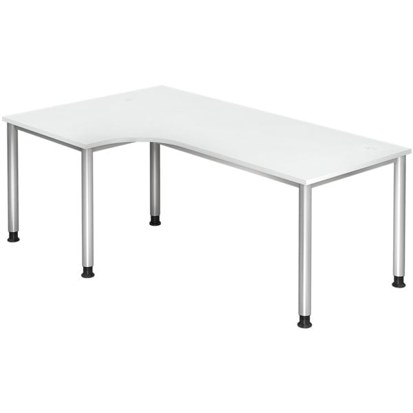 OTTO Office Premium Winkelschreibtisch »Otto Office Line IV« 200 cm weiß, 200x76x120 cm