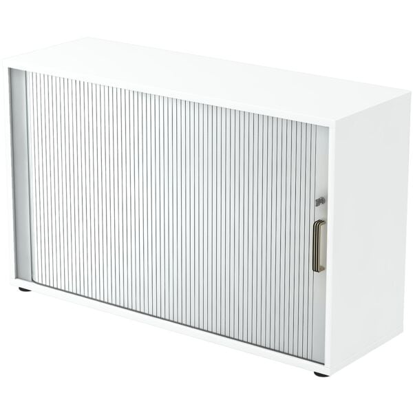 OTTO Office Premium Querrollladenschrank »OTTO Office Line IV« 2 OH weiß, 120x74.8x40 cm