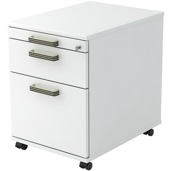 OTTO Office Premium Rollcontainer »OTTO Office Line IV« mit Hängeregistratur weiß, 42.8x59x58 cm