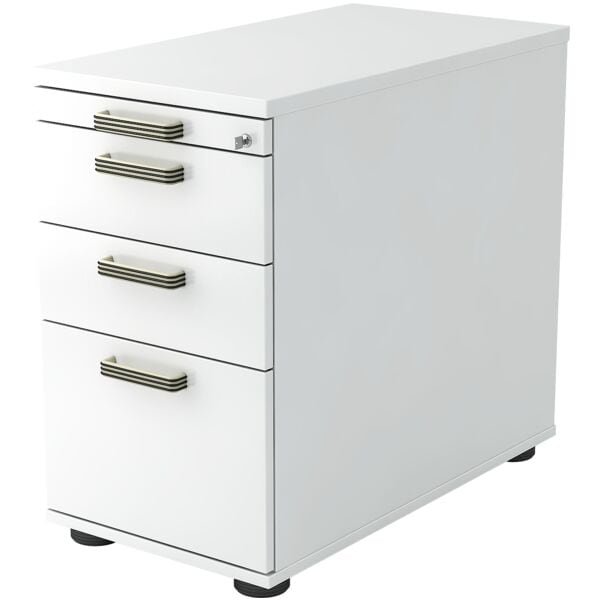 OTTO Office Premium Standcontainer »OTTO Office Line IV« mit Hängeregistratur weiß, 42.8x76x80 cm