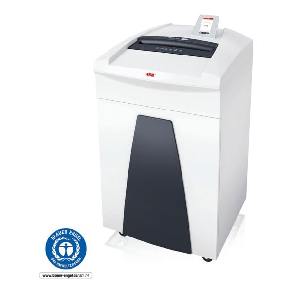 HSM Aktenvernichter »SECURIO P40i 4,5 x 30mm« Partikelschnitt bis 37 Blatt weiß, 33x102x55 cm