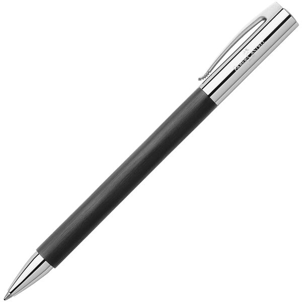 Faber-Castell Drehkugelschreiber »AMBITION Edelharz« silber