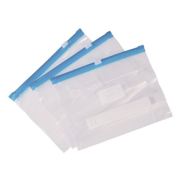 Toppits Reißverschluss-/ Mundschutz-Beutel »Zipper&reg; AIR«