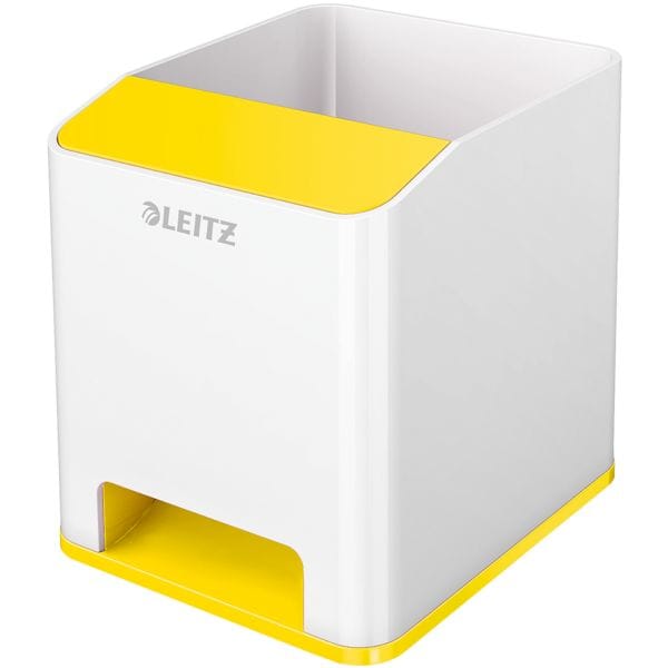Leitz Sound Stifteköcher »WOW Duo Colour 5363« gelb, 9x10x10.1 cm