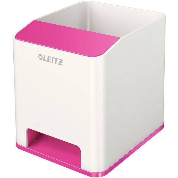 Leitz Sound Stifteköcher »WOW Duo Colour 5363« pink, 9x10x10.1 cm