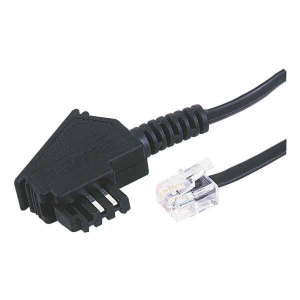 Hama Telefonkabel 6 m schwarz