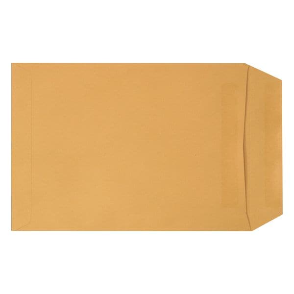 Mailmedia 100 Versandtaschen C5 ohne Fenster braun, 16.2x22.9 cm