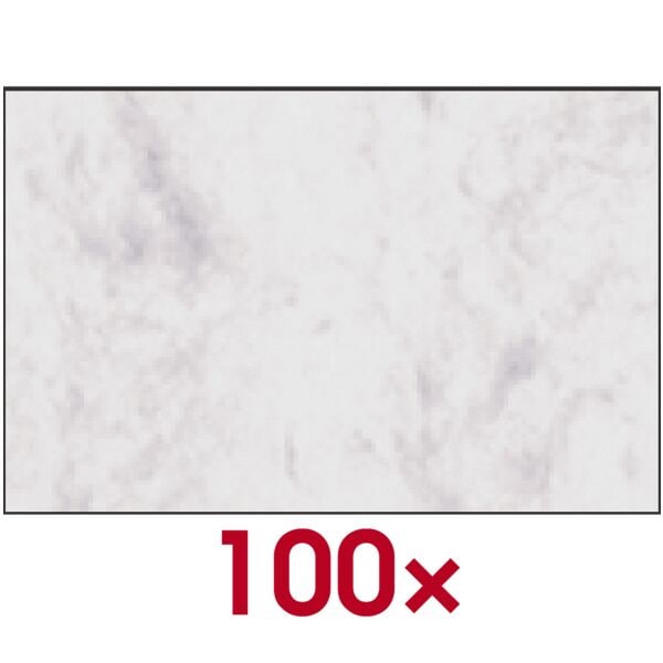 Sigel Visitenkarten DP742 grau, 8.5x5.5 cm