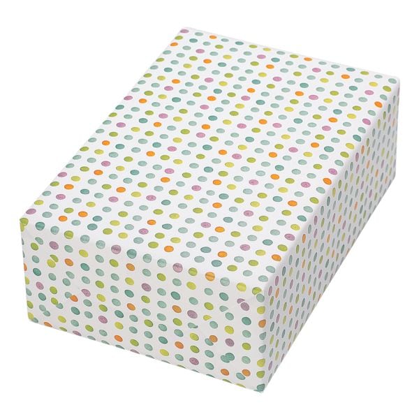 JUNG Geschenkpapier »Punkto« 50cm x 20m weiß