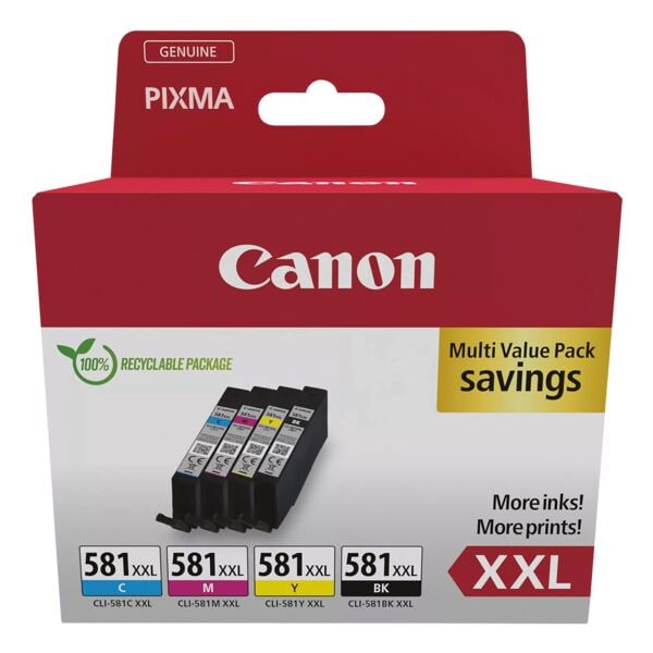 Canon Tintenpatronen-Set »CLI-581XXL« schwarz