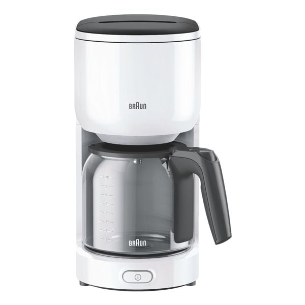 BRAUN Kaffeemaschine »PurEase KF 3120 WH« braun, 20x36x20 cm