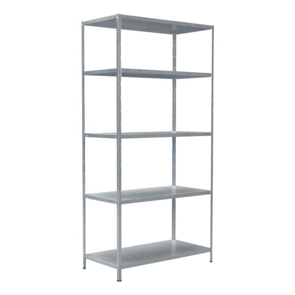 SCHULTE Lagertechnik Schwerlastregal »194010-V« 100 x 50 x 200 cm Grundregal (alleine nutzbar) grau, 100x200x50 cm