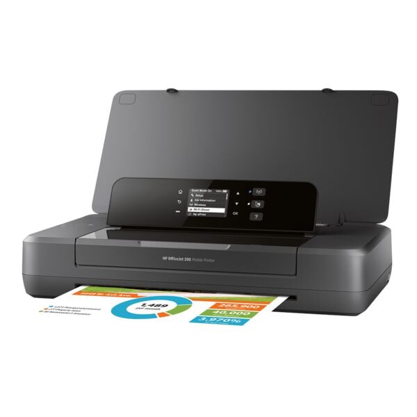 HP Tintenstrahldrucker »OfficeJet 200 Mobildrucker« schwarz, 36.4x6.9x18.6 cm