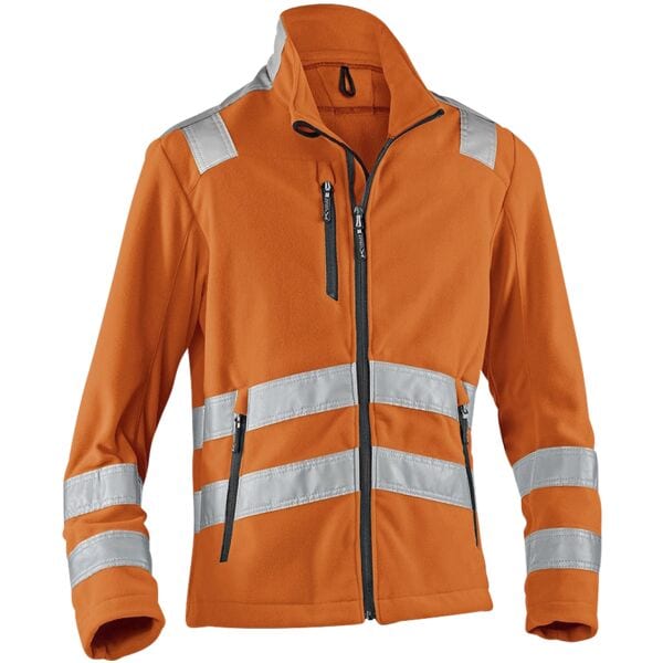 Kübler Warnschutz-Fleecejacke »REFLECTIQ« Größe XL orange