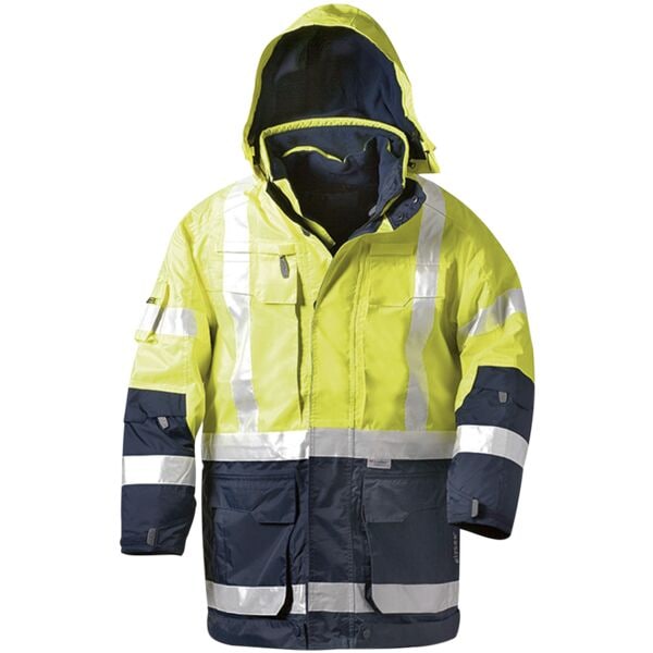 elysee Warnschutz-Parka 4-in-1 Stufe 3 Größe XL gelb