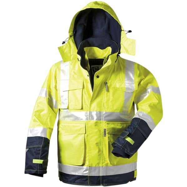 elysee Warnschutz-Jacke 2in1 Stufe 3 Größe XL gelb