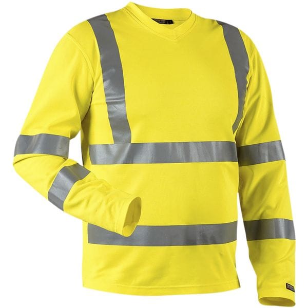 Blakläder Warnschutz Langarm-Shirt »3381« Größe L gelb