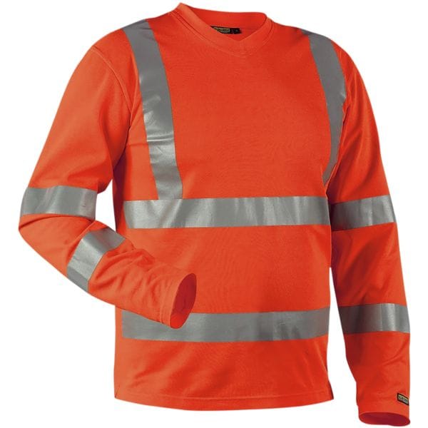 Blakläder Warnschutz Langarm-Shirt »3381« Größe L orange